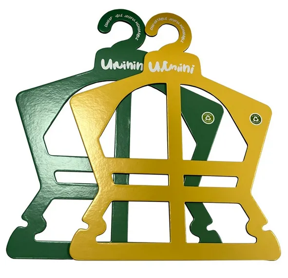 Hanger Kartun, Kartun iebes Hanger Custom -magħmul Eko-Ħbiberija Kartun Kartun Ħwejjeġ Hangers Għall Adulti Bord tal-Avorju Fbb Paper